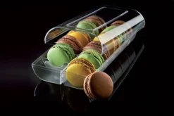 Boîte à macarons Macado transparente pour 12 macarons Silikomart