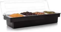 Boîte à épices 4 compartiments Lacor