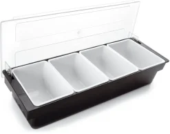Boîte à épices 4 compartiments Lacor