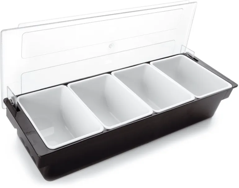 Boîte à épices 4 compartiments Lacor