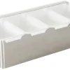 Boîte à épices inox 4 compartiments Tellier
