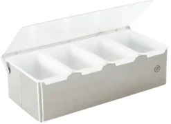 Boîte à épices inox 4 compartiments Tellier