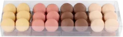 Boîtes à macarons en PVC pour 24 macarons