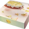 Boîte tarte carrée "Exquise" hauteur 5 cm 18 x 18 cm (x 50)