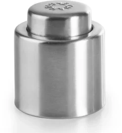 Bouchon champagne avec bouton poussoir Ibili