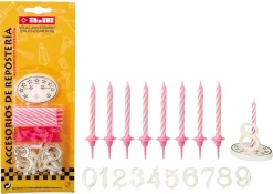 Bougies d'anniversaire + Nombres Ibili