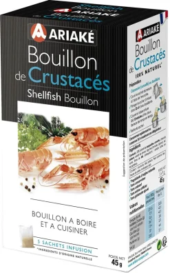 Bouillon de crustacés à infuser 5 x 33 cl Ariake