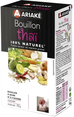 Bouillon Thaï à infuser 5 x 33 cl Ariake