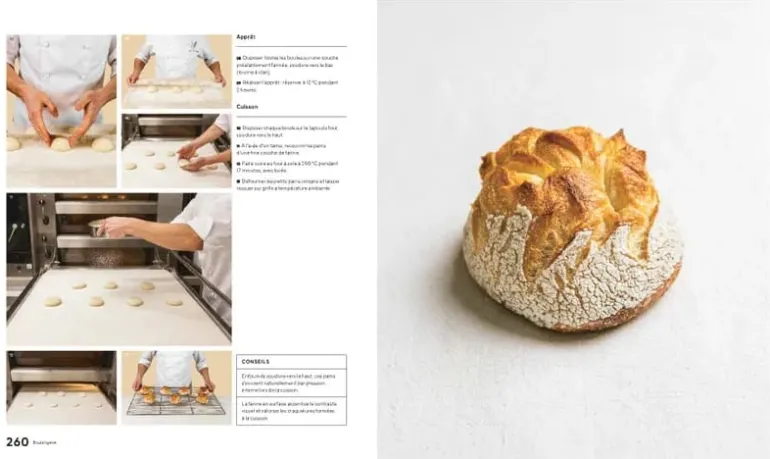 Boulangerie, leçons en pas à pas de Cyrille Van Der Stuyft Le Chêne
