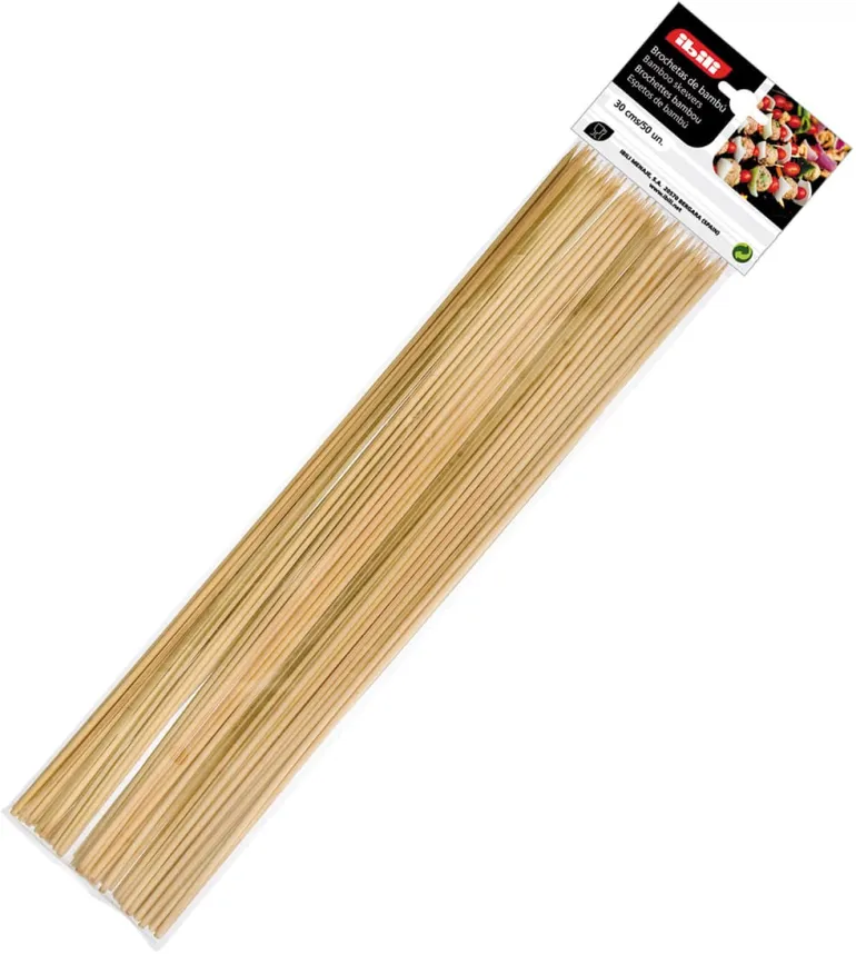 Brochette en bois (x 50) 30 cm Ibili