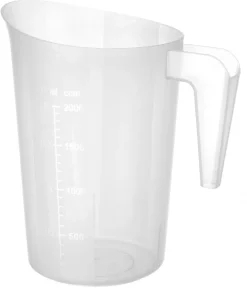 Broc plastique gradué 2 litres