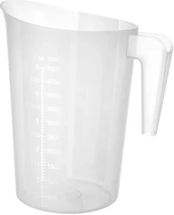 Broc plastique gradué 5 litres
