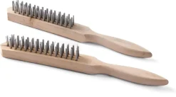 Brosse métallique (x 2) 29 cm