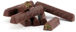 Bâtons de chocolat lait fourré pistache 15 bâtons Villars