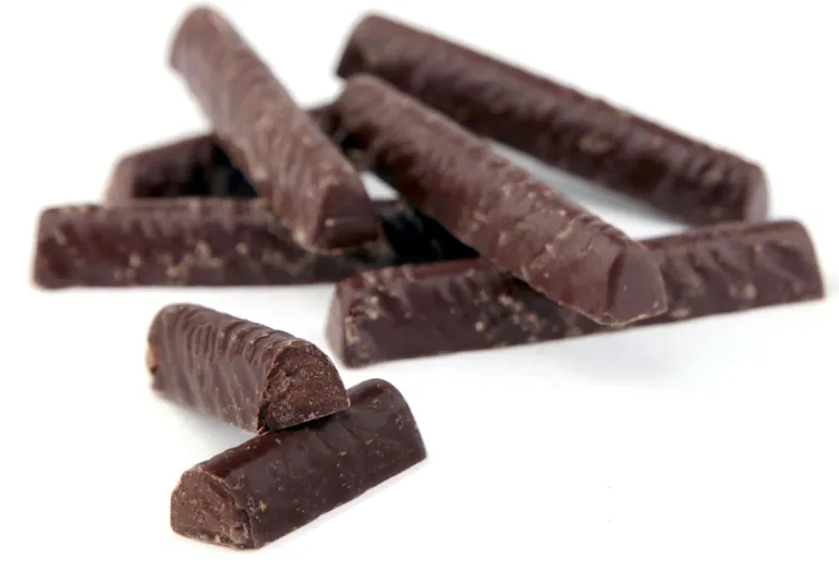 Bâtons de chocolat noir 50% fourré café 15 bâtons Occasion Villars