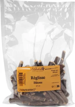 Bâtons de réglisse 250 g Mélodie Gourmande