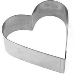Cadre coeur inox hauteur 3,5 cm 10 cm Matfer