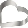 Cadre coeur inox hauteur 4,5 cm 24 cm Gobel