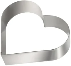 Cadre coeur inox hauteur 4,5 cm 24 cm Gobel