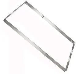 Cadre à entremets inox 56,5 x 36,5 x ht 4,5 cm Matfer