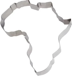 Cadre inox forme Afrique 49 x 41 cm Gobel