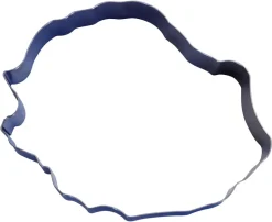 Cadre inox forme Réunion 35 x 26,5 cm Gobel