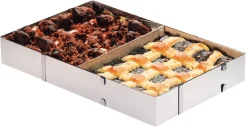 Cadre à pâtisserie inox extensible 18,5 à 34,5 cm Westmark