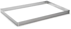Cadre à pâtisserie inox 57 x 37 x ht 3,5 cm De Buyer