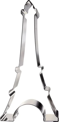 Cadre Tour Eiffel en inox Ht 14 cm Gobel