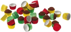 Caissette chocolat aluminium (x 1000) 4 couleurs Nordia