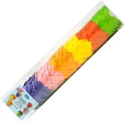 Caissette Tulipcup assortie (x 240) droite Ø 5 x ht 8 cm Nordia
