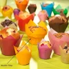 Caissette Tulipcup assortie (x 300) droite Ø 3,5 x ht 5,5 cm Nordia