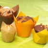 Caissette Tulipcup marron (x 300) droite Ø 3,5 x ht 6 cm Nordia
