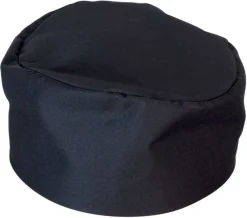 Calot du cuisinier noir Robur