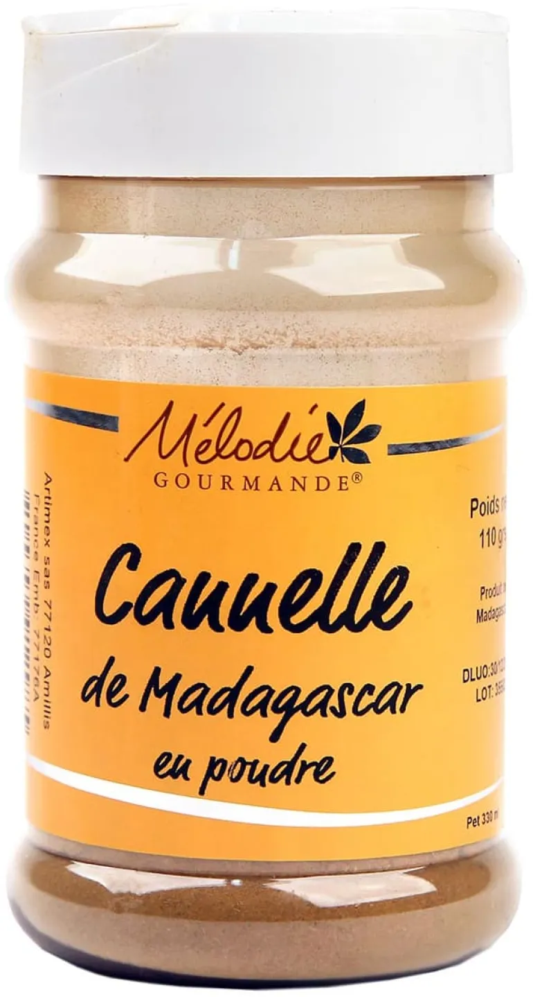 Cannelle poudre de Madagascar 110 g Mélodie Gourmande