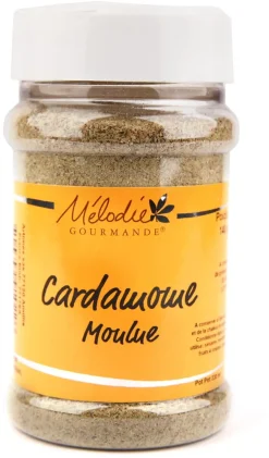 Cardamome en poudre 140 g Mélodie Gourmande