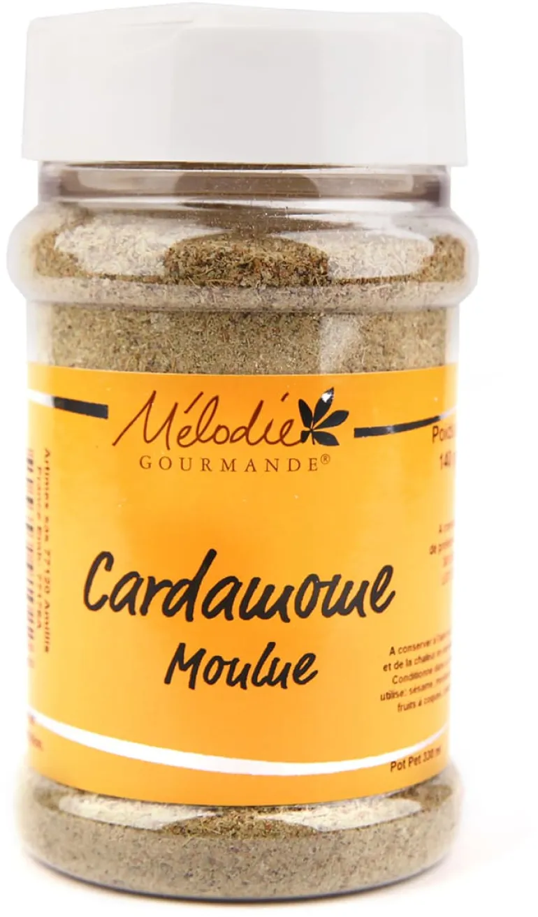 Cardamome en poudre 140 g Mélodie Gourmande