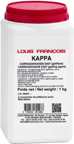 Carraghénanes Kappa 1 kg Louis François
