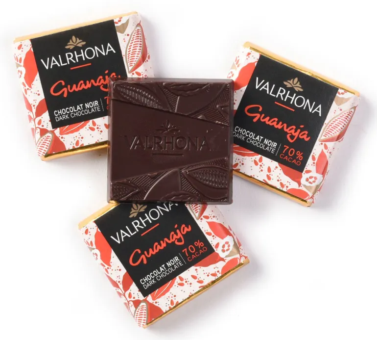 Carrés chocolat Guanaja Instant café par Valrhona 1 kg Valrhona