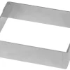 Carré à tarte inox bord droit ht 2 cm 8 cm Mallard Ferrière