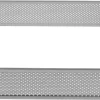 Carré à tarte perforé inox ht 3,5 cm 18 x 18 cm Mallard Ferrière