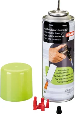 Cartouche de gaz pour briquet ou chalumeau 200 ml Ibili