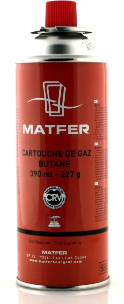 Cartouche de gaz pour Chalumeau de cuisine 390 ml