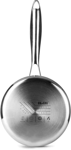 Casserole inox Triply Natural multicouche Ø 18 cm Ibili
