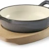 Cassolette ronde fonte grise Ø 18 cm Lacor