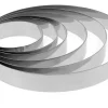 Cercle à entremets inox hauteur 3,5 cm Ø 20 cm Mallard Ferrière