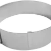 Cercle pâtisserie extensible hauteur 6,5 cm Ø 18 à 36 cm De Buyer