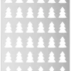 Chablon en silicone Chablon tree (x 2) 36 sapins par plaque Silikomart