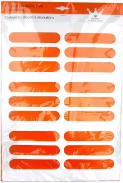 Chablon en silicone 18 éclairs long 12,5 cm Martellato