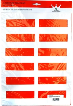 Chablon en silicone 12 rectangles Martellato